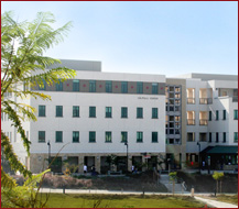 view of student health center