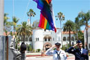 Military Raise LGBT Flag